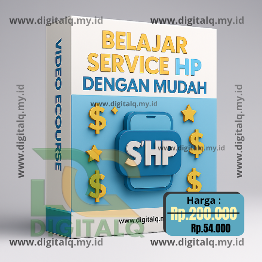 AKSES MATERI E-COURSE SERVICE HANDPHONE